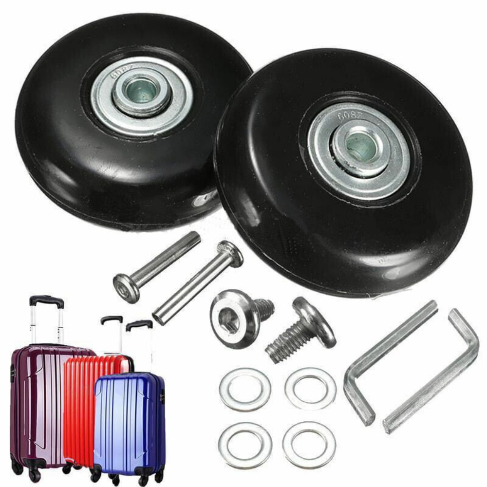 57-59MM Resistant Flexible Sil - đánh giá và giá Silent Replacement Luggage Wheels