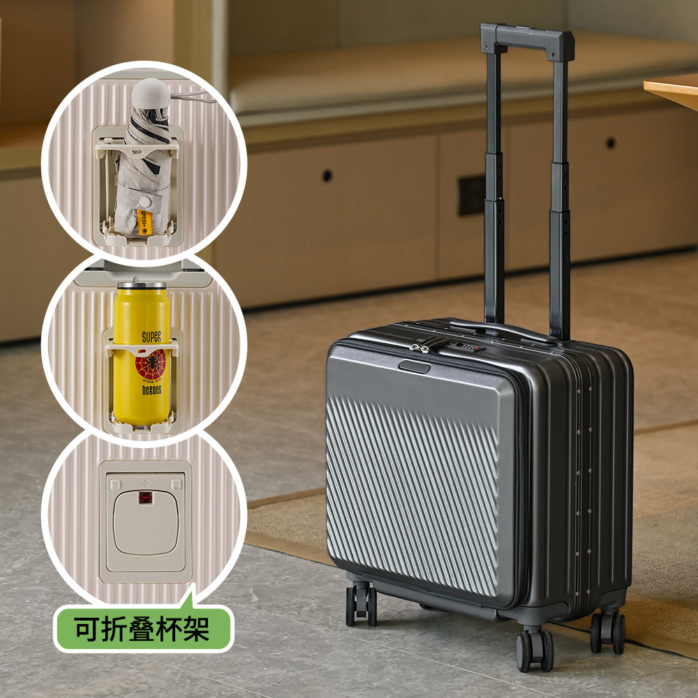18 Front Opening Carry On Suit - đánh giá và giá Aluminum Frame Carry On Luggage