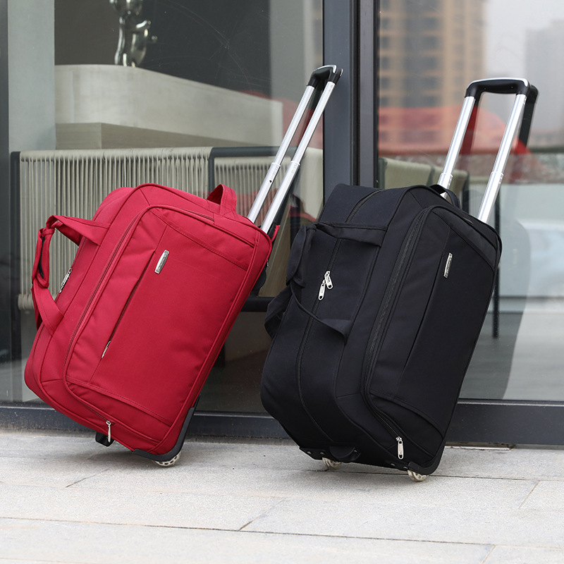 Travel Luggage Bags Oxford Wat - đánh giá và giá Foldable Rolling Luggage Bag