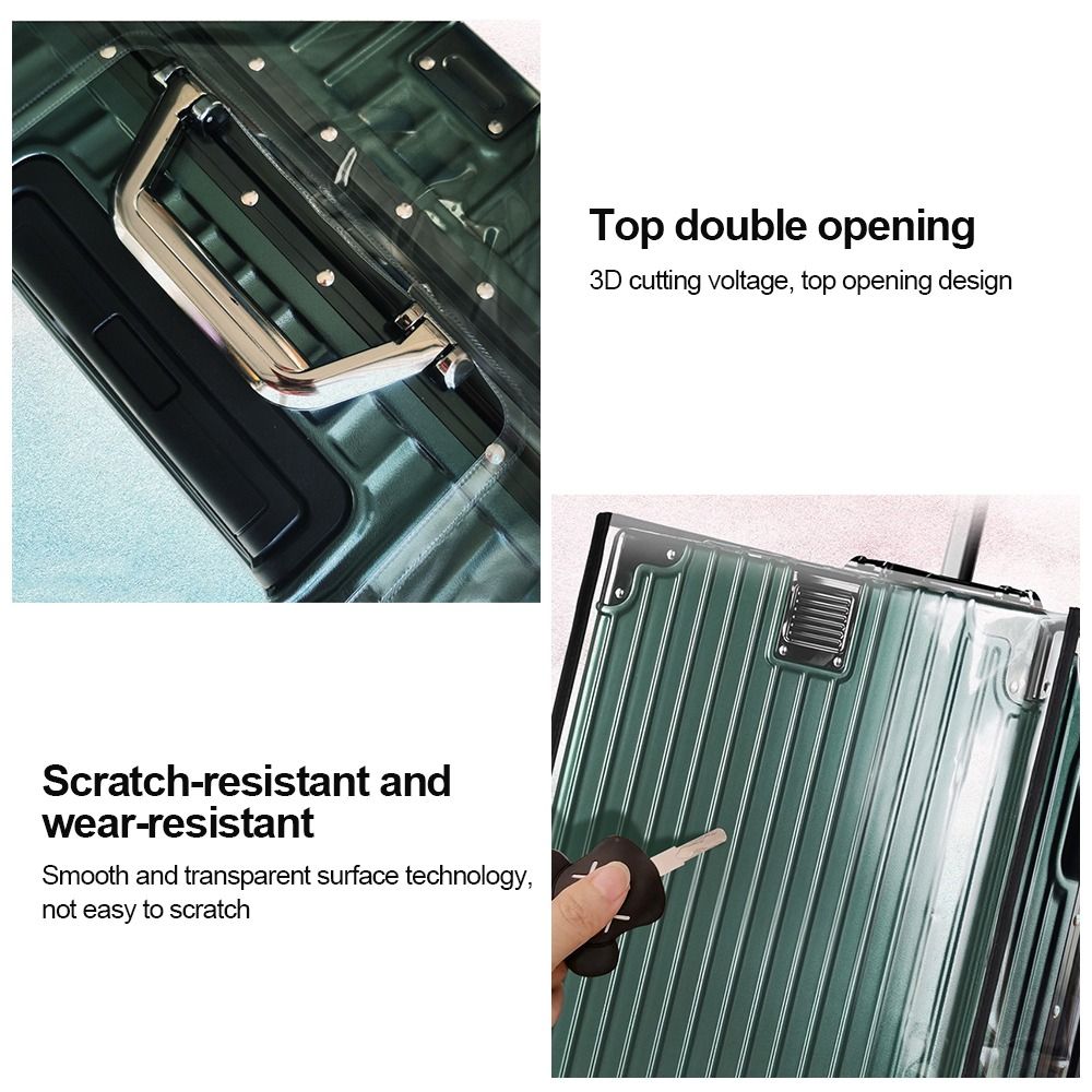 Durable Full Transparent Lugga - đánh giá và giá Luggage Protective Cover Transparent
