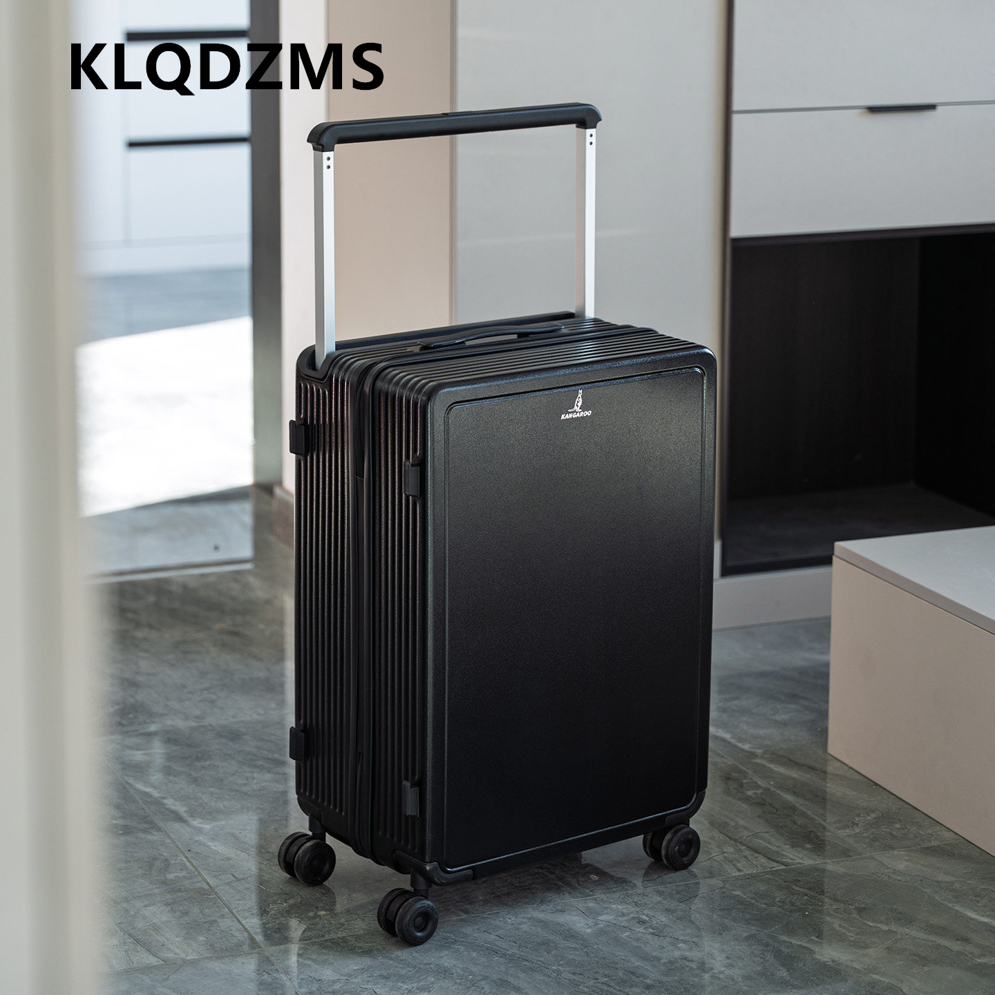 KLQDZMS Travel Luggage ABS+PC  - đánh giá và giá Spinner Wheel Rolling Suitcase 20 Inch
