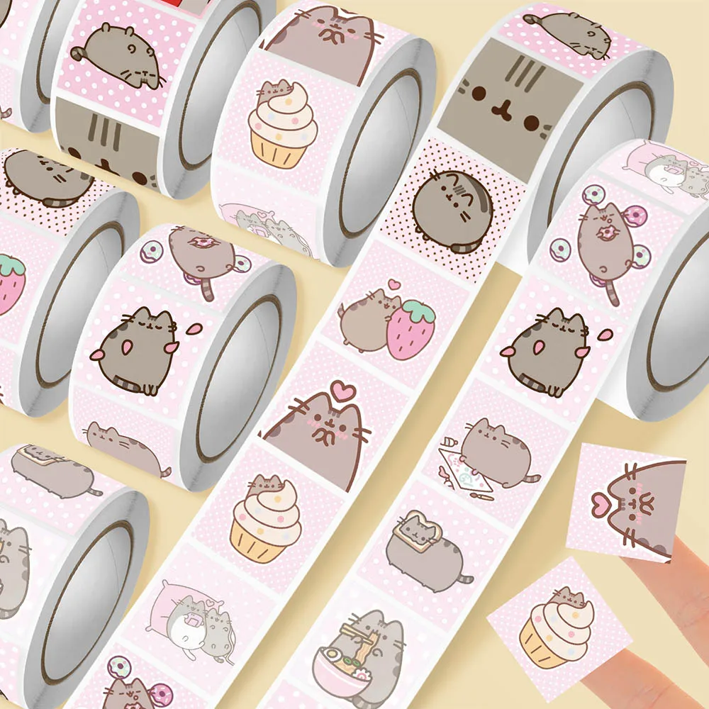 Hou 500pcs Pusheen Cartoon Cat - đánh giá và giá Handbags