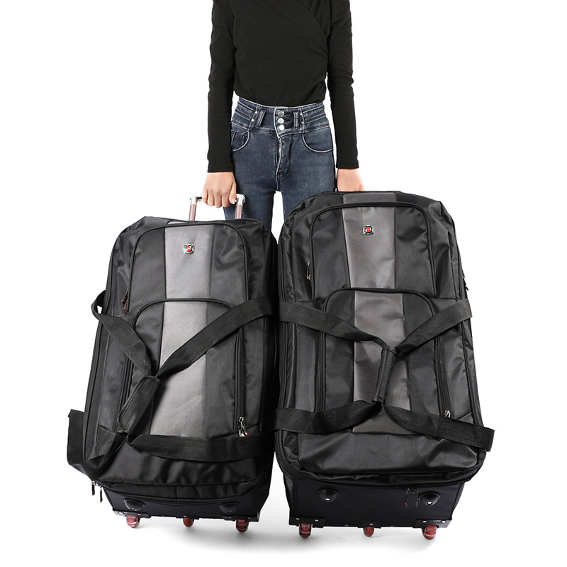 28/32 inch Large Capacity Roll - đánh giá và giá Foldable Rolling Luggage Bag